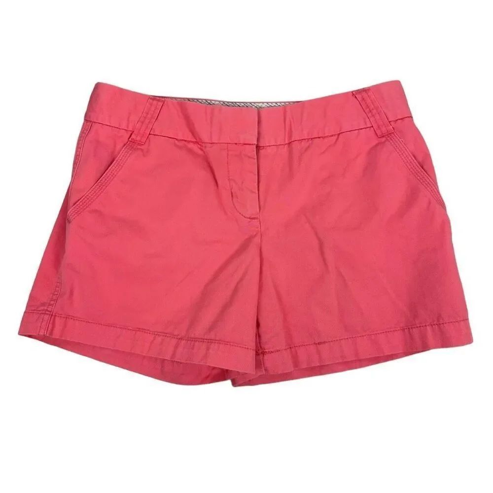 J. Crew Pink Classic Twill Weathered Broken-In Chino size 8